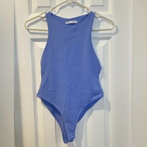 Zara Lavender Sleeveless Bodysuit